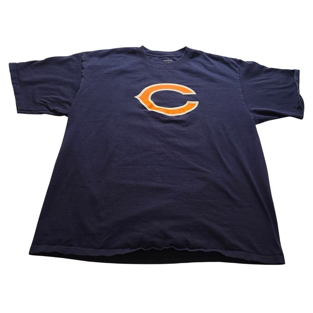 Reebok Chicago Bears Julius Peppers‎ 90 Navy Blue T-Shirt Mens XL NFL Football